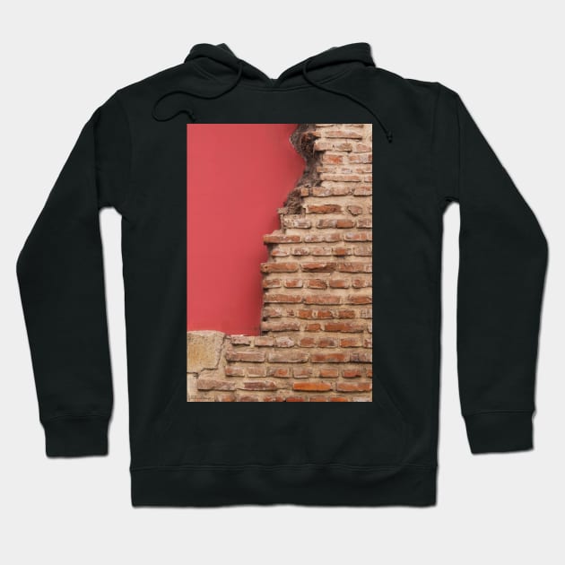 Bricks, Stones, Mortar And Walls – 3 © Hoodie by PrinceJohn